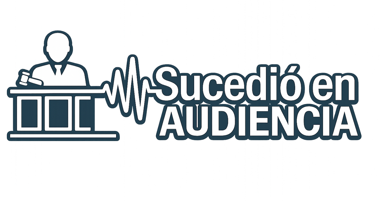 SUCEDIÓ EN AUDIENCIA